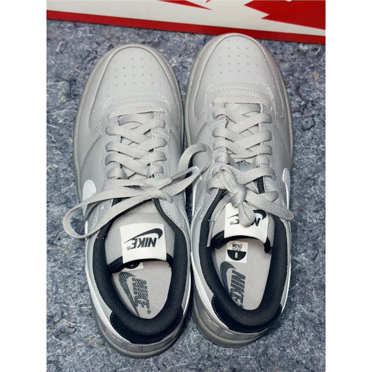 Nike shoes - Big Nike Low - Big Low - Gray 2