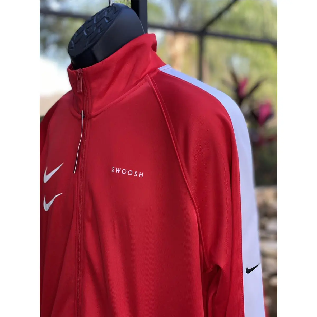 Nike clothing - Nike Poly-Knit - CJ4884657 - University Red/White 2