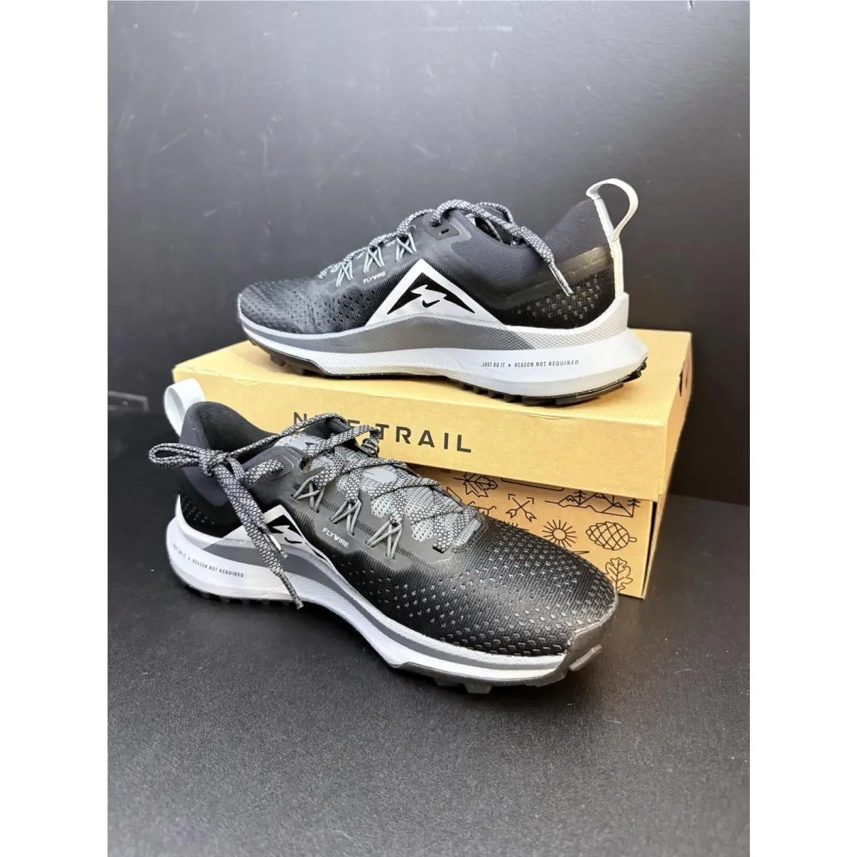 Nike shoes - Nike React Pegasus Trail 4 - DJ6159-001 - Black 2