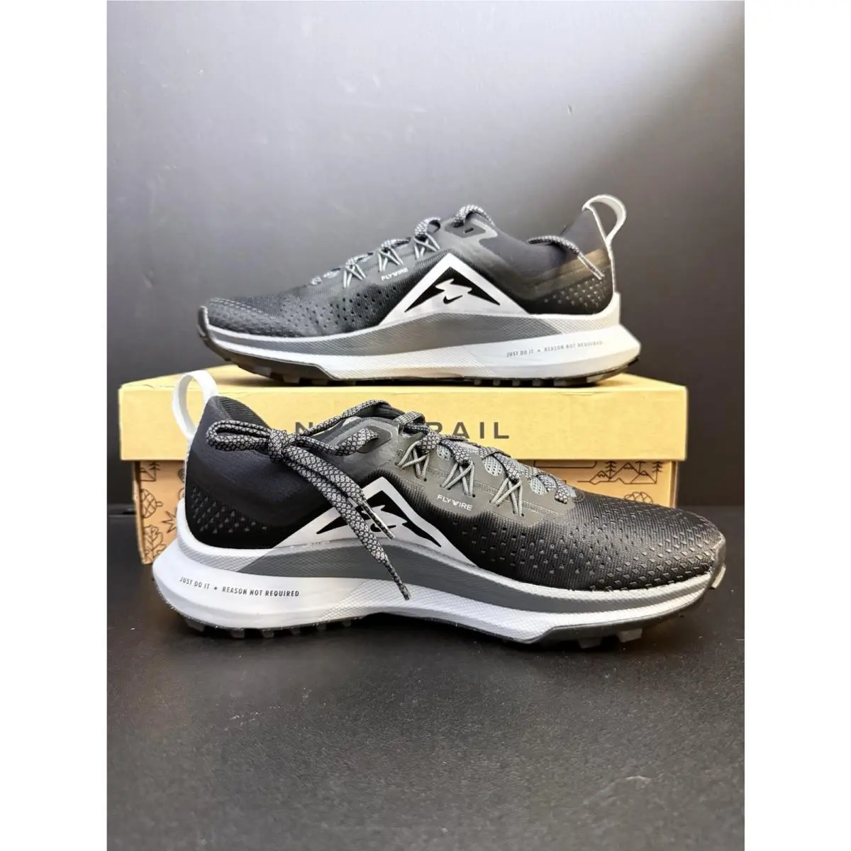 Nike shoes - Nike React Pegasus Trail 4 - DJ6159-001 - Black 3