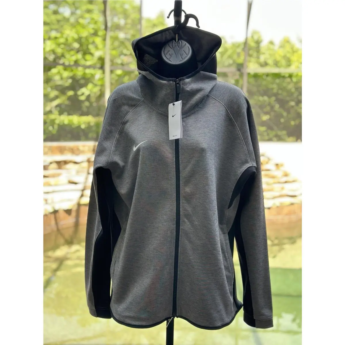 Nike Dri-fit Showtime Basketball Hoodie XL CQ0335-032 Gray