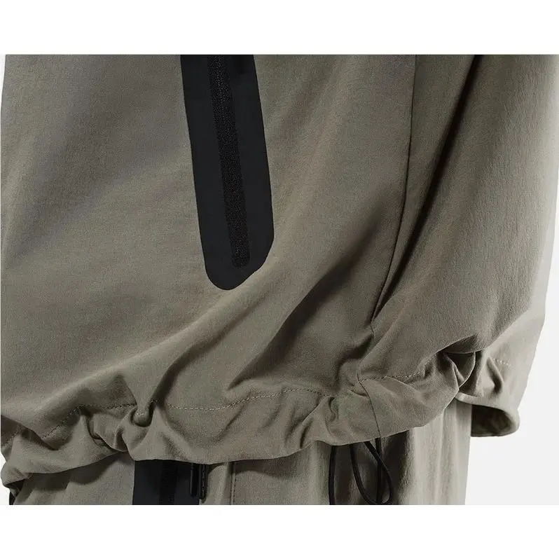 Nike clothing - Nike Tech Woven Jacket - Tech Woven Jacket - Light Army / Black (UPC: 197863219547) 12