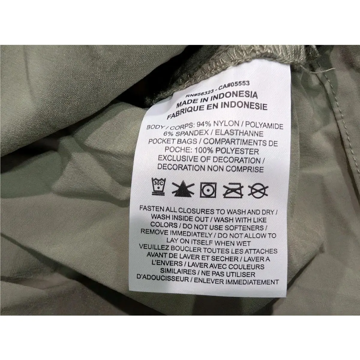 Nike clothing - Nike Tech Woven Jacket - Tech Woven Jacket - Light Army / Black (UPC: 197863219547) 15