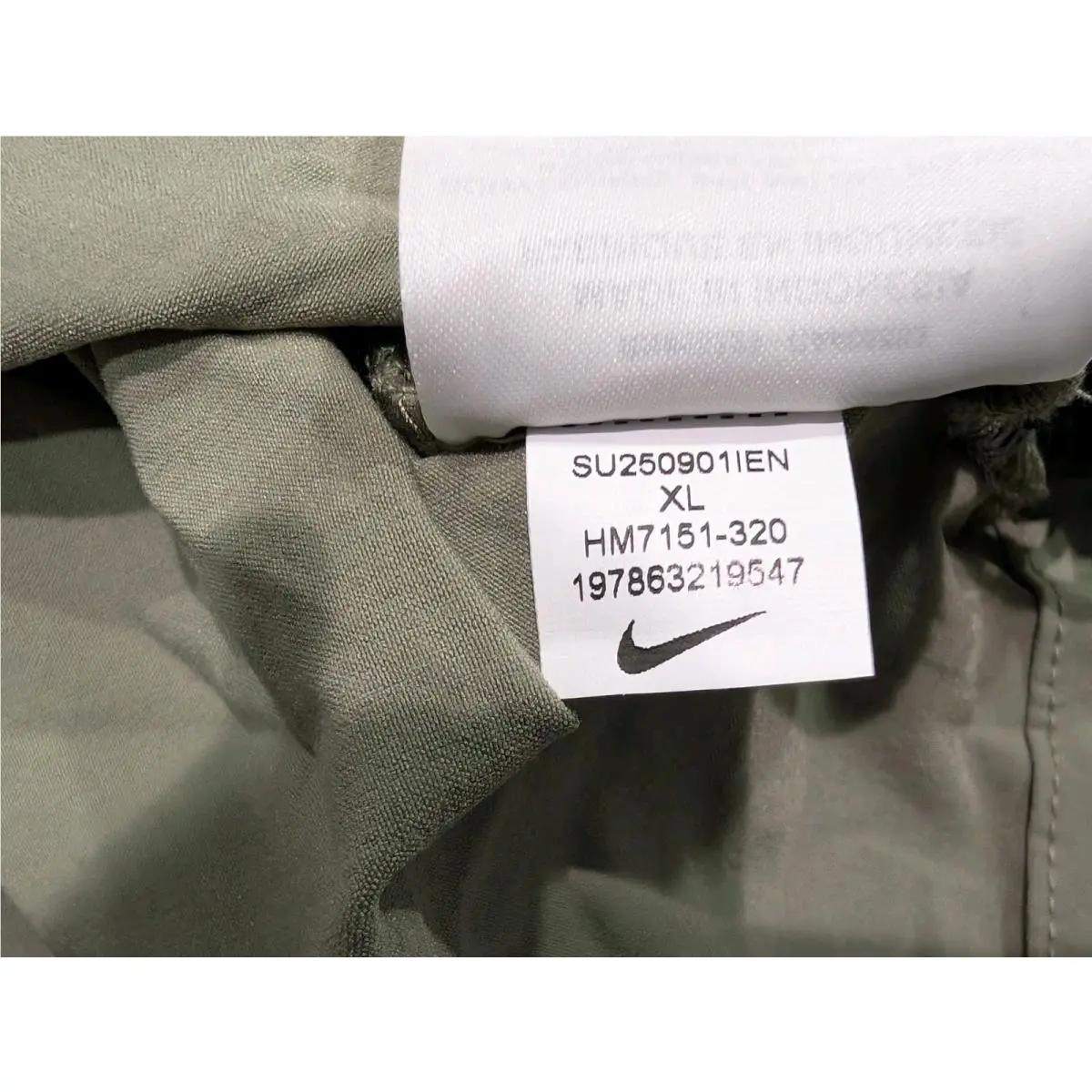 Nike clothing - Nike Tech Woven Jacket - Tech Woven Jacket - Light Army / Black (UPC: 197863219547) 16