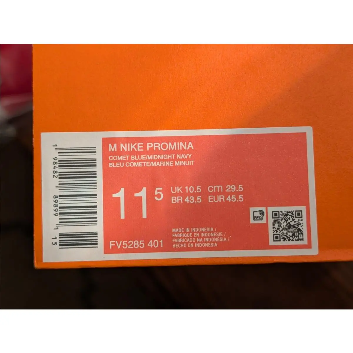 Nike shoes - Promina - Promina - FV5285-401 - Blue (UPC: 198482898991) 11
