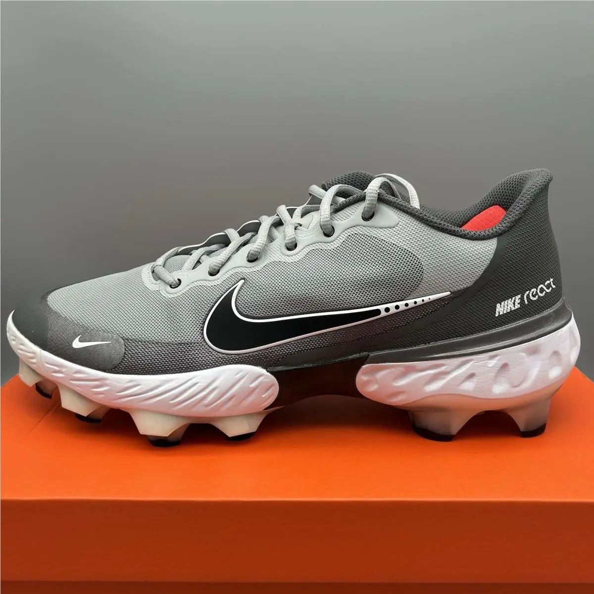 Nike shoes - Nike Alpha Huarache Elite 3 - CZ4453-005 - Gray 0