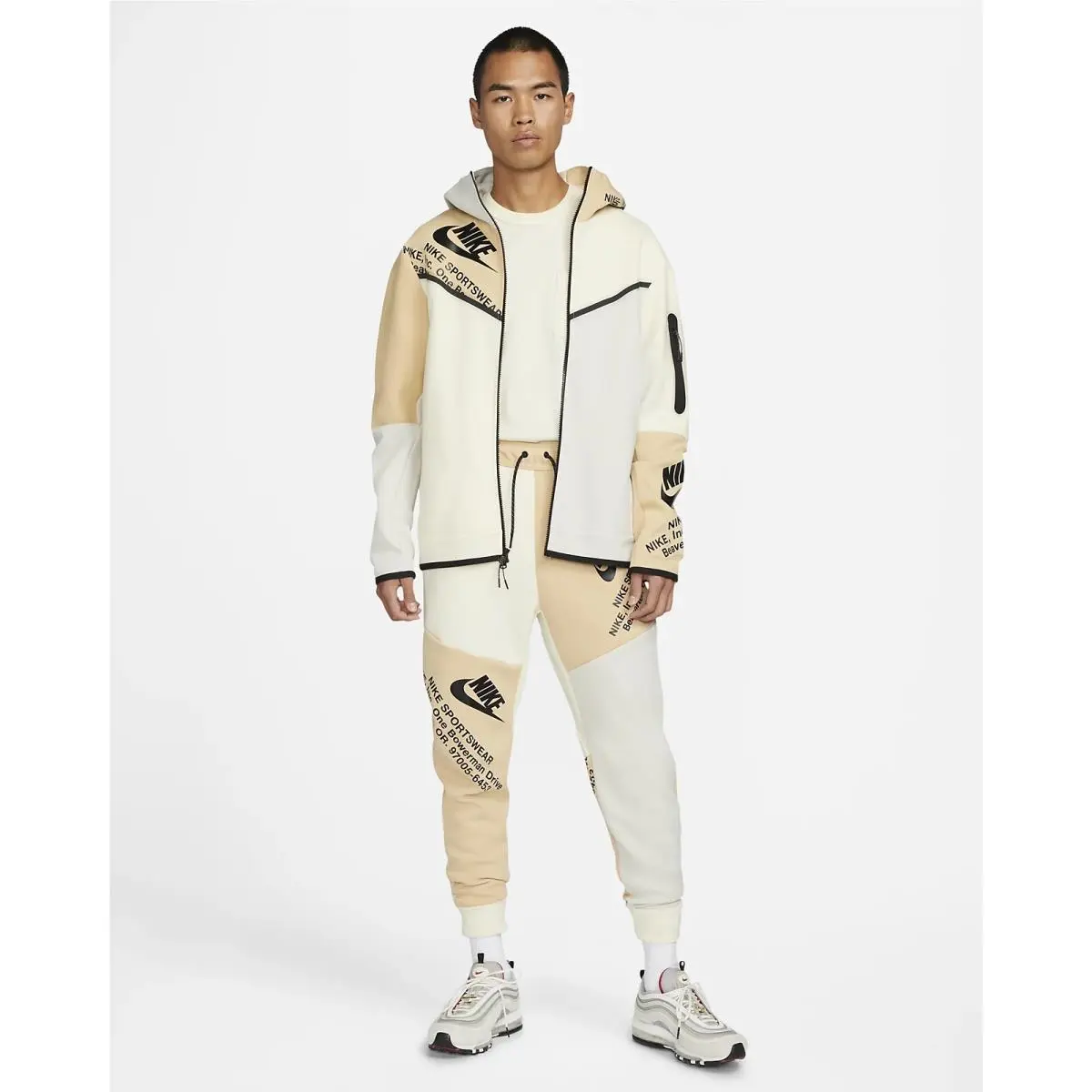 Nike clothing - Tech - Tech - Beige (UPC: 195245651886) 4