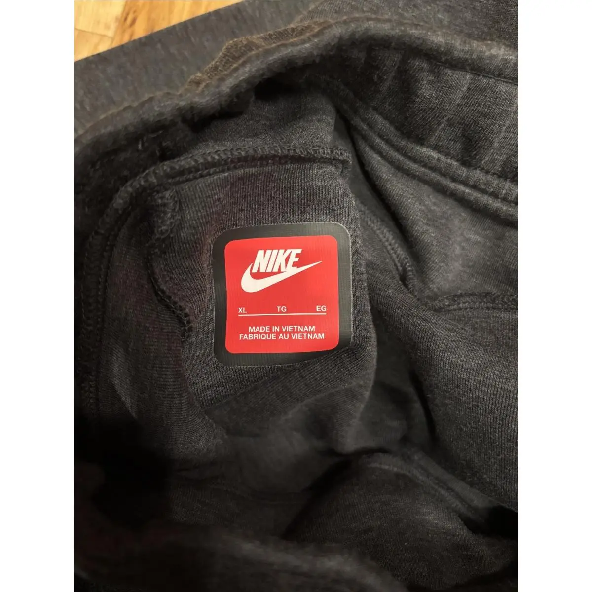 Nike clothing - Nike Tech - Tech - Black Heather / Black (UPC: 198485041257) 5