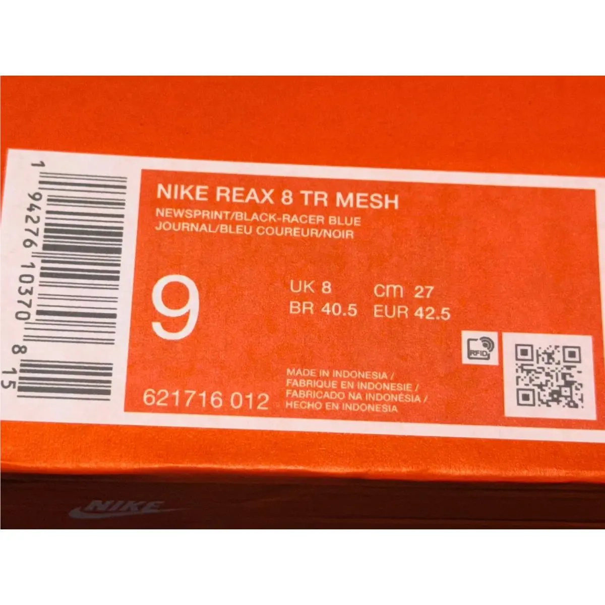 Nike shoes - Nike Reax 8 TR Mesh - Green 5