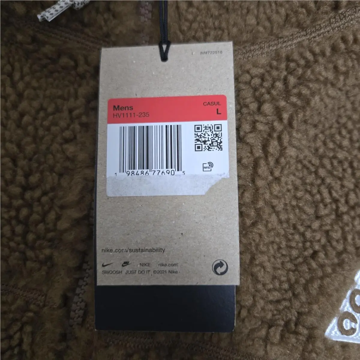 Nike clothing - Brown (UPC: 198486776905) 10