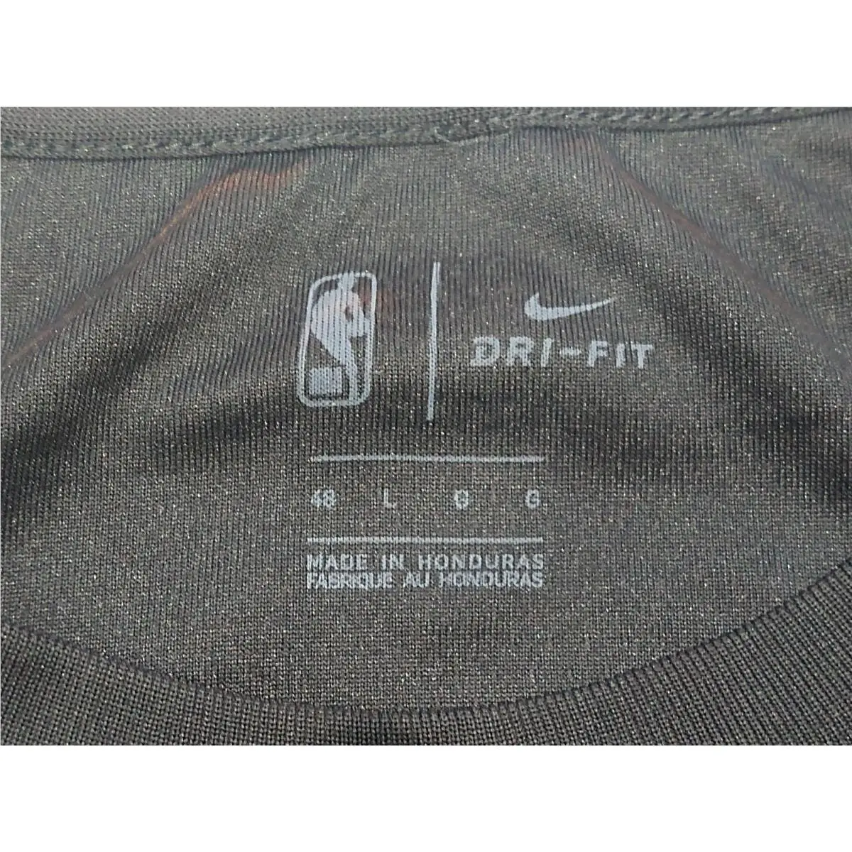 Nike clothing - Nike NBA City Edition Blank Jersey - Black (UPC: 194499887782) 8