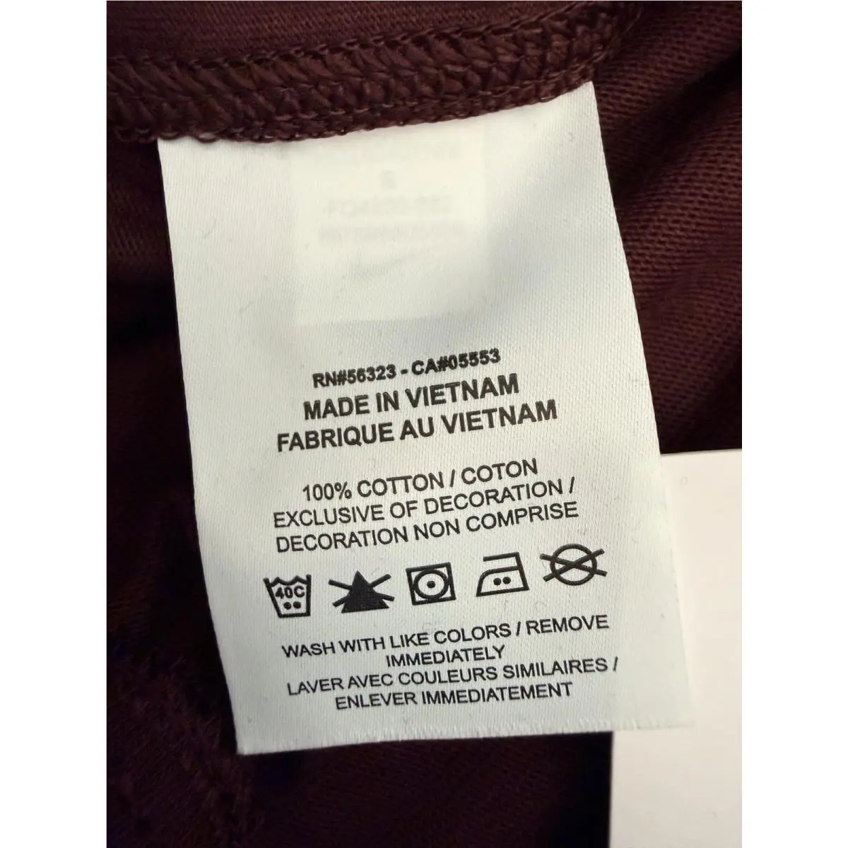 Nike clothing - Burgundy 12