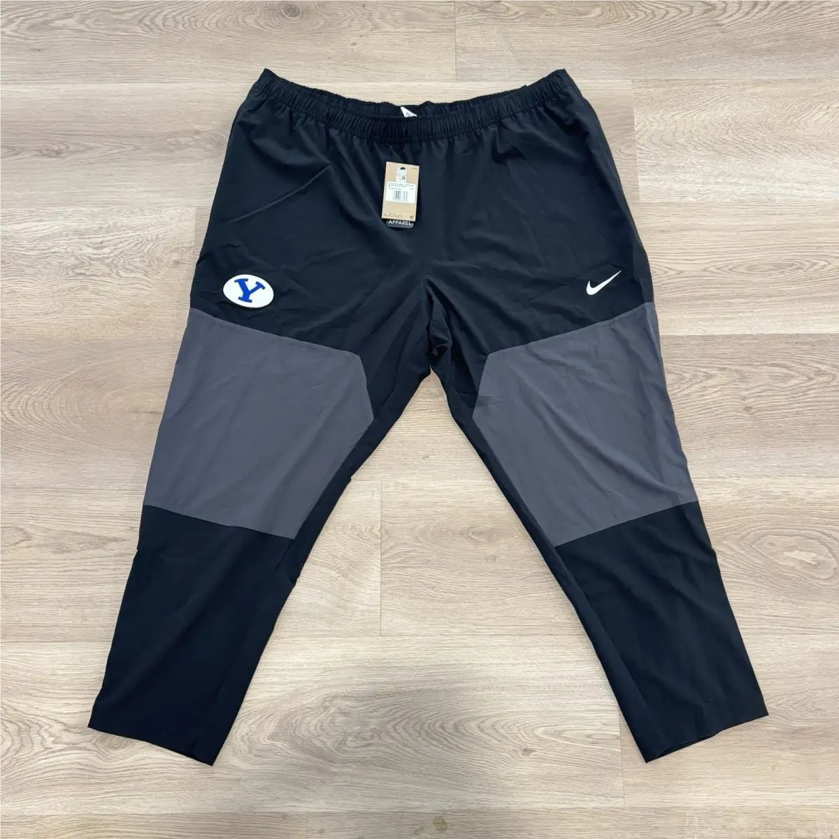 Nike x Byu Cougars Standard Issue Dri-fit Woven Pants Grey Black Mens Size 3XL