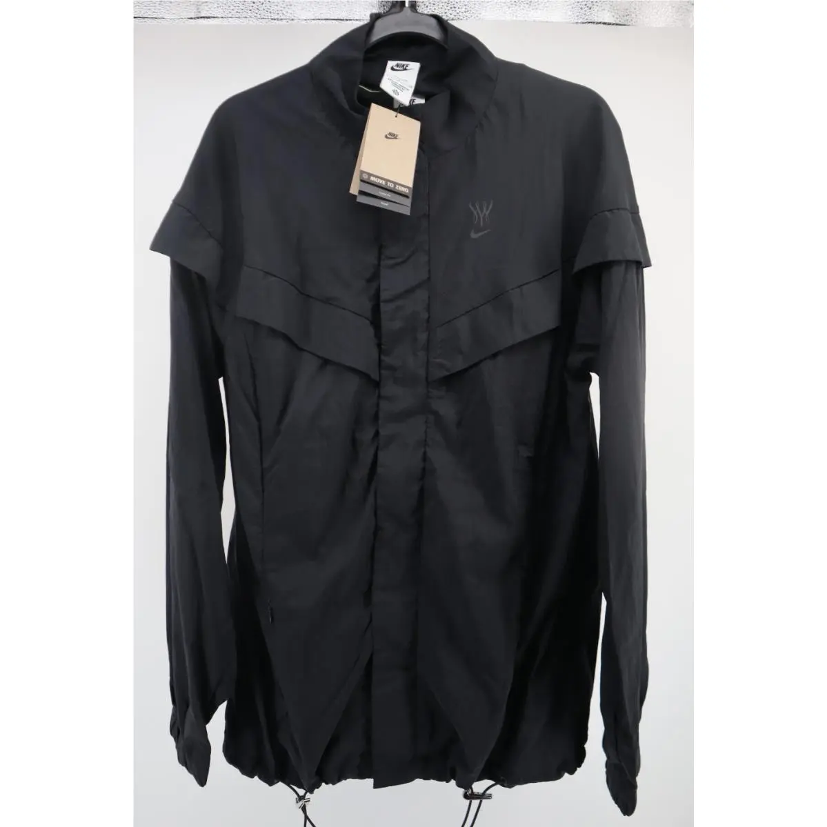 Nike clothing - Serena Williams Design Crew Zip Jacket - IF0350-010 - Black (UPC: 198730075983) 4
