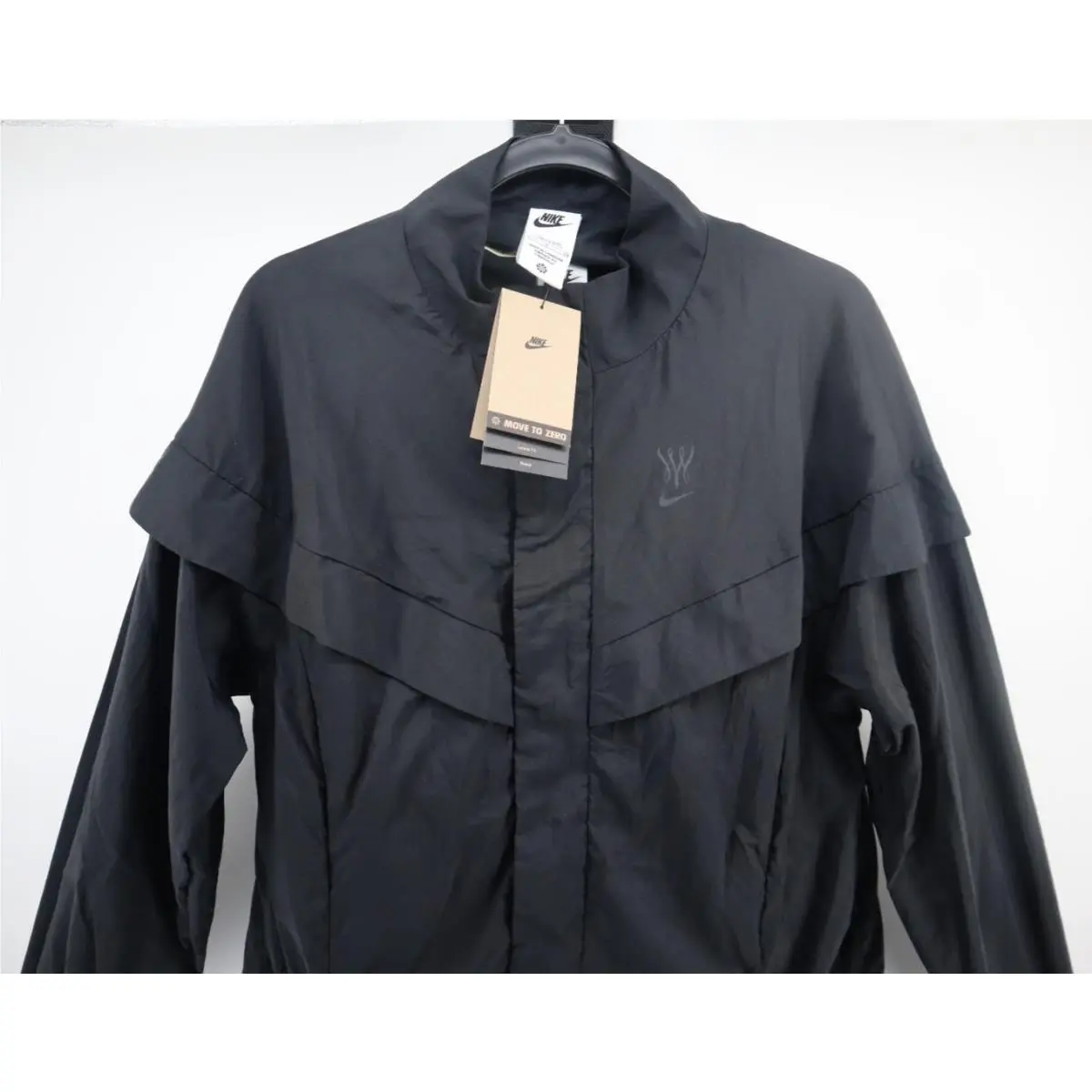 Nike clothing - Serena Williams Design Crew Zip Jacket - IF0350-010 - Black (UPC: 198730075983) 8