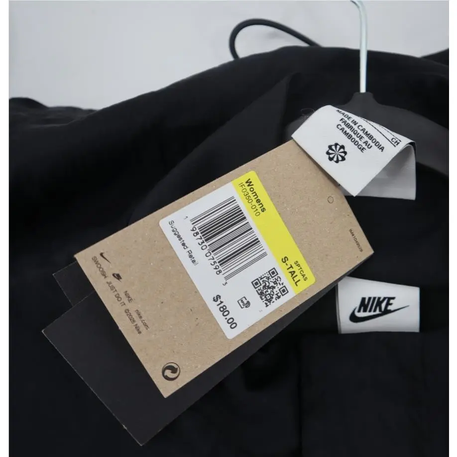Nike clothing - Serena Williams Design Crew Zip Jacket - IF0350-010 - Black (UPC: 198730075983) 14