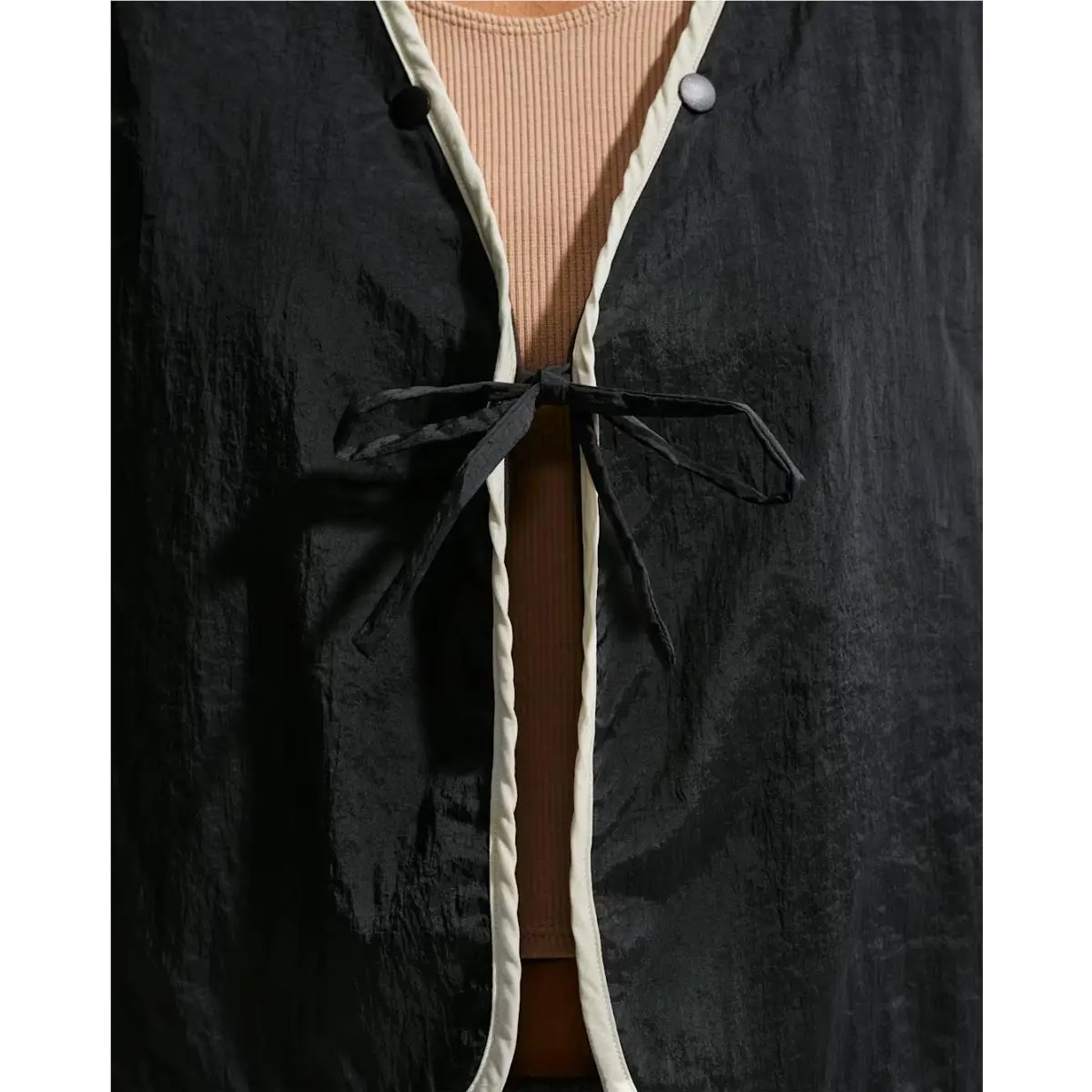 Nike clothing - Serena Williams Design Crew Zip Jacket - IF0350-010 - Black (UPC: 198730075983) 3