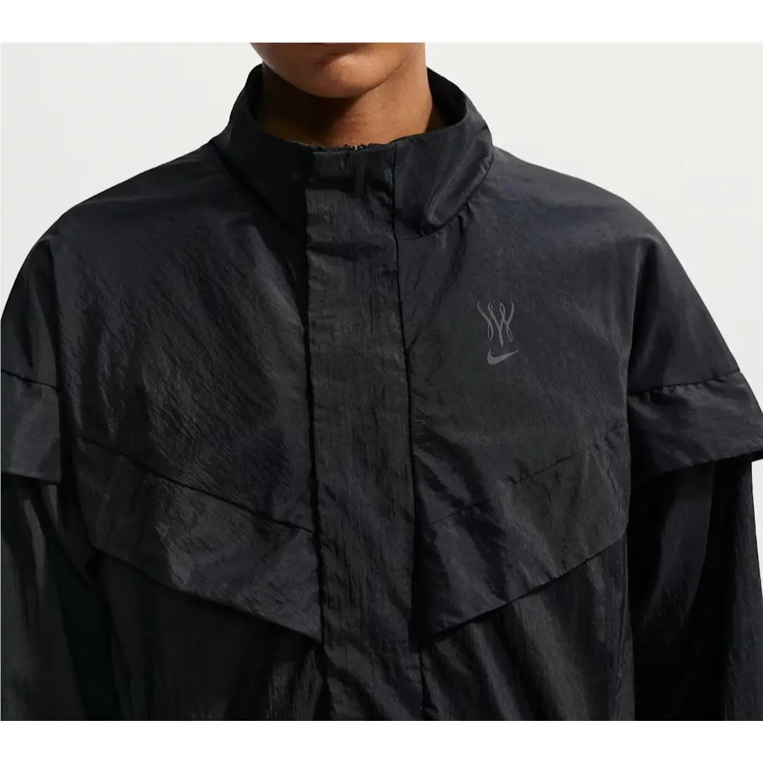 Nike clothing - Serena Williams Design Crew Zip Jacket - IF0350-010 - Black (UPC: 198730075983) 6