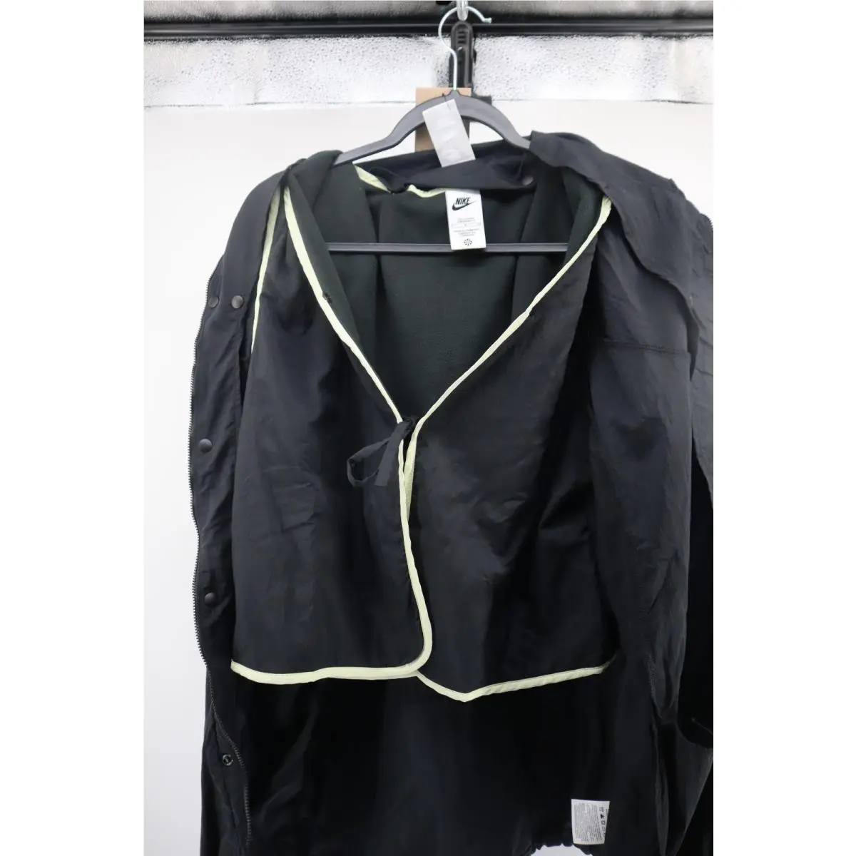 Nike clothing - Serena Williams Design Crew Zip Jacket - IF0350-010 - Black (UPC: 198730075983) 7