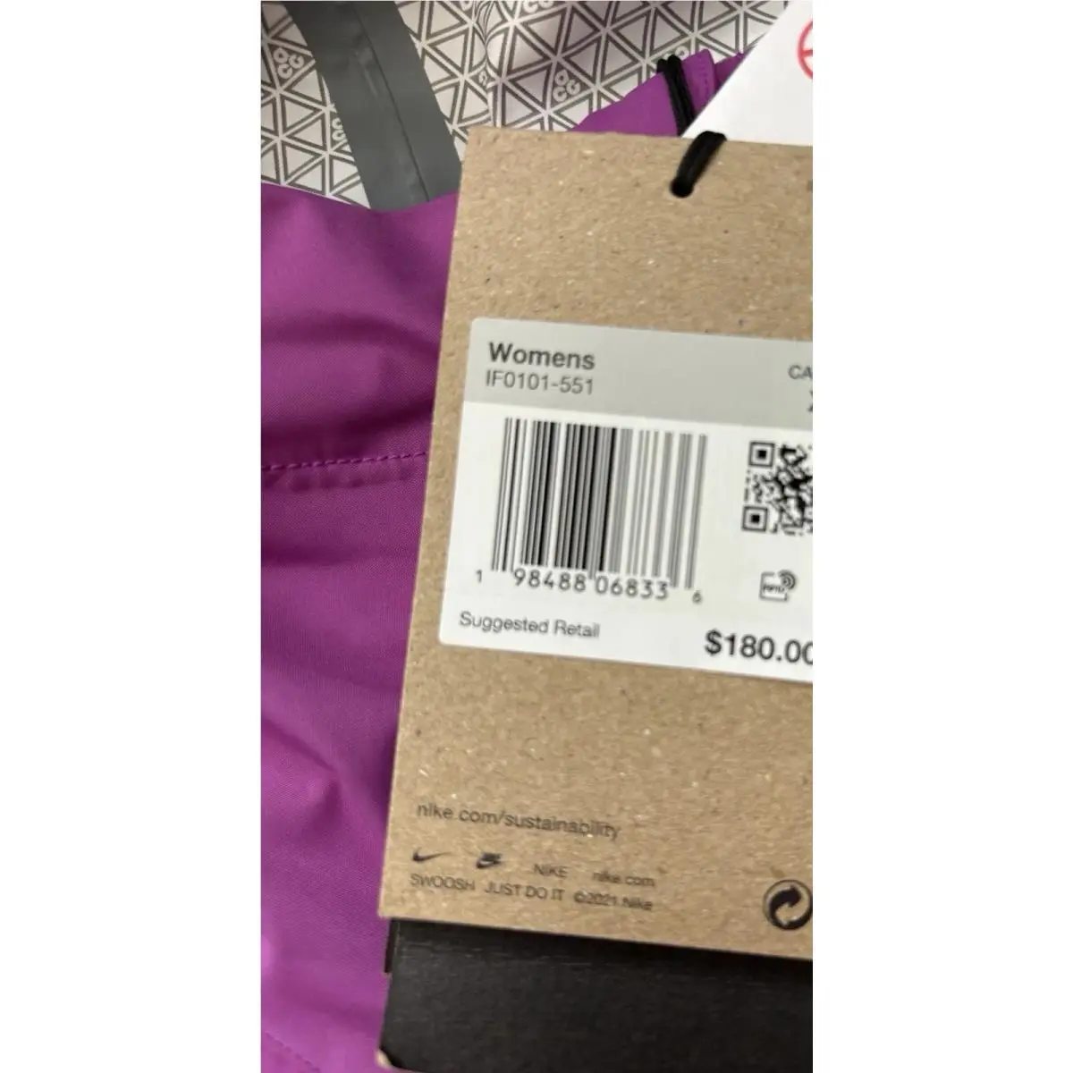 Nike clothing - Purple (UPC: 0198488068336) 8