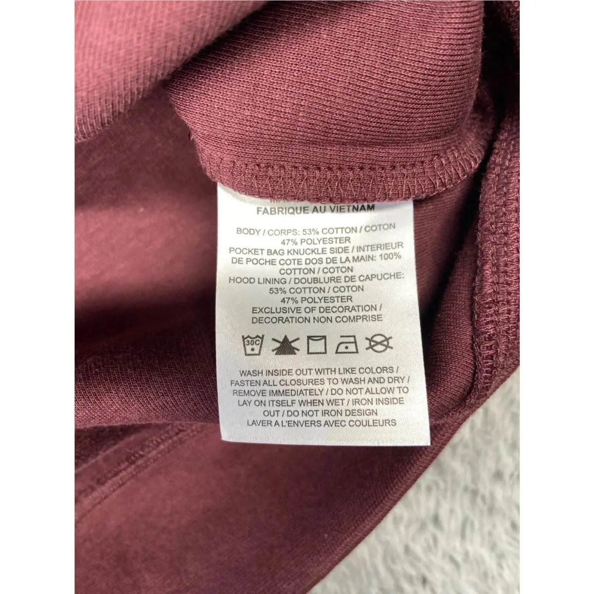 Nike clothing - Burgundy 3