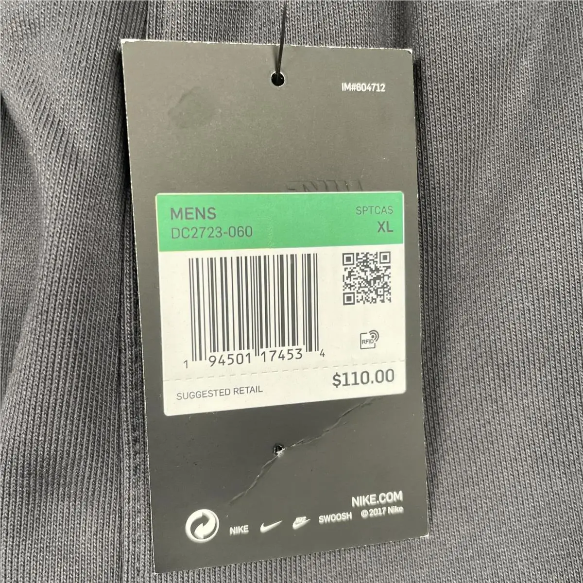 Nike clothing - DC2723060 - DC2723060 - Gray 3