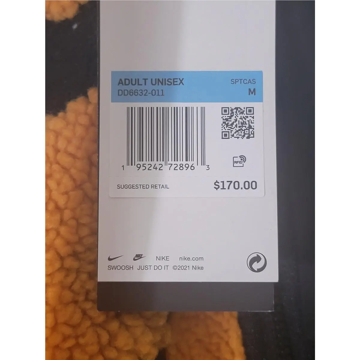 Nike clothing - Therma-FIT Tech - Tech - Orange (UPC: 195242728963) 2