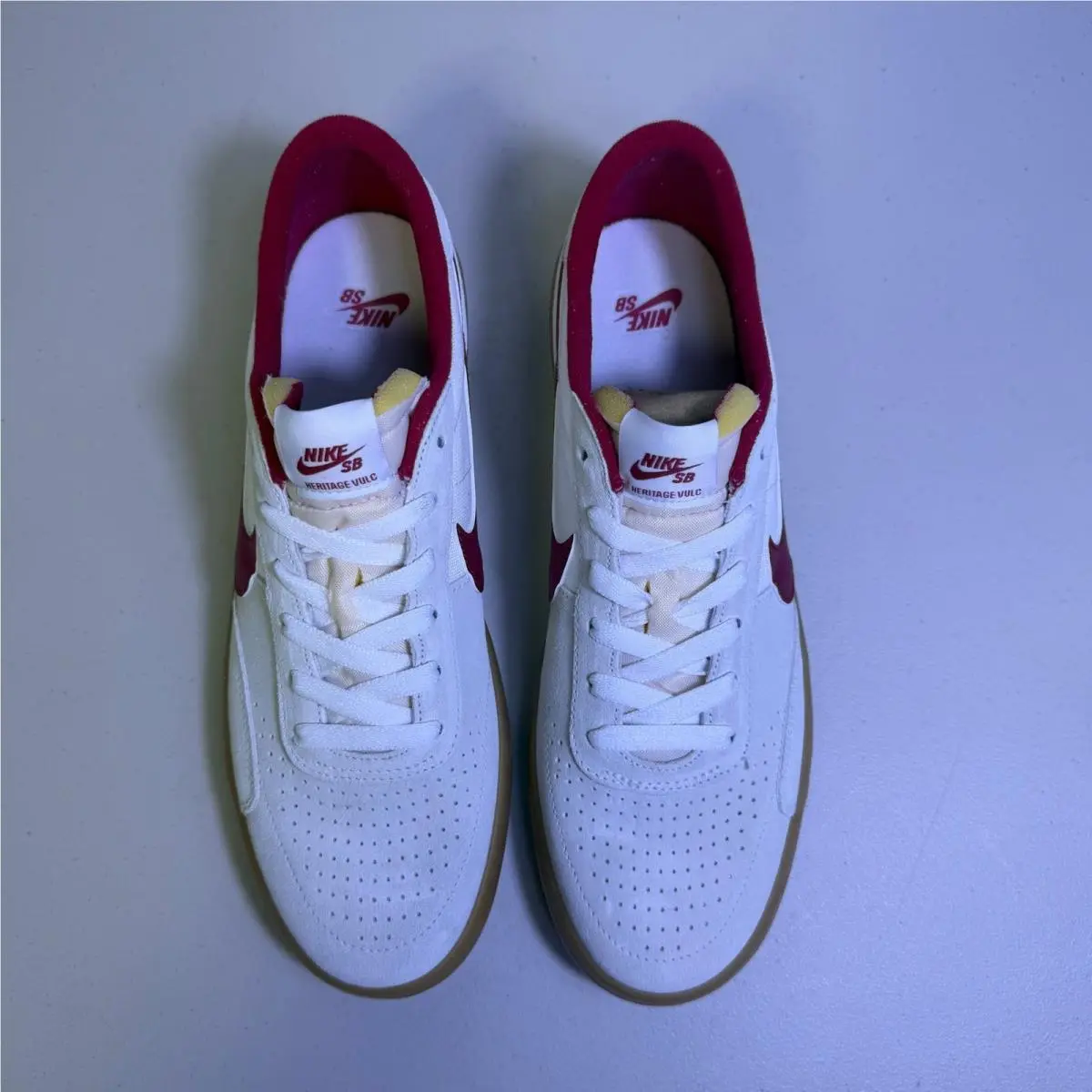 Nike shoes - Nike SB Heritage Vulc - Heritage Vulc - White 8