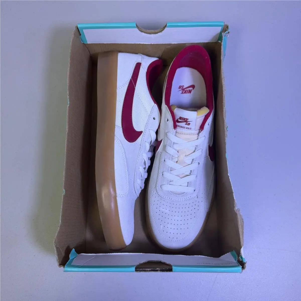 Nike shoes - Nike SB Heritage Vulc - Heritage Vulc - White 9