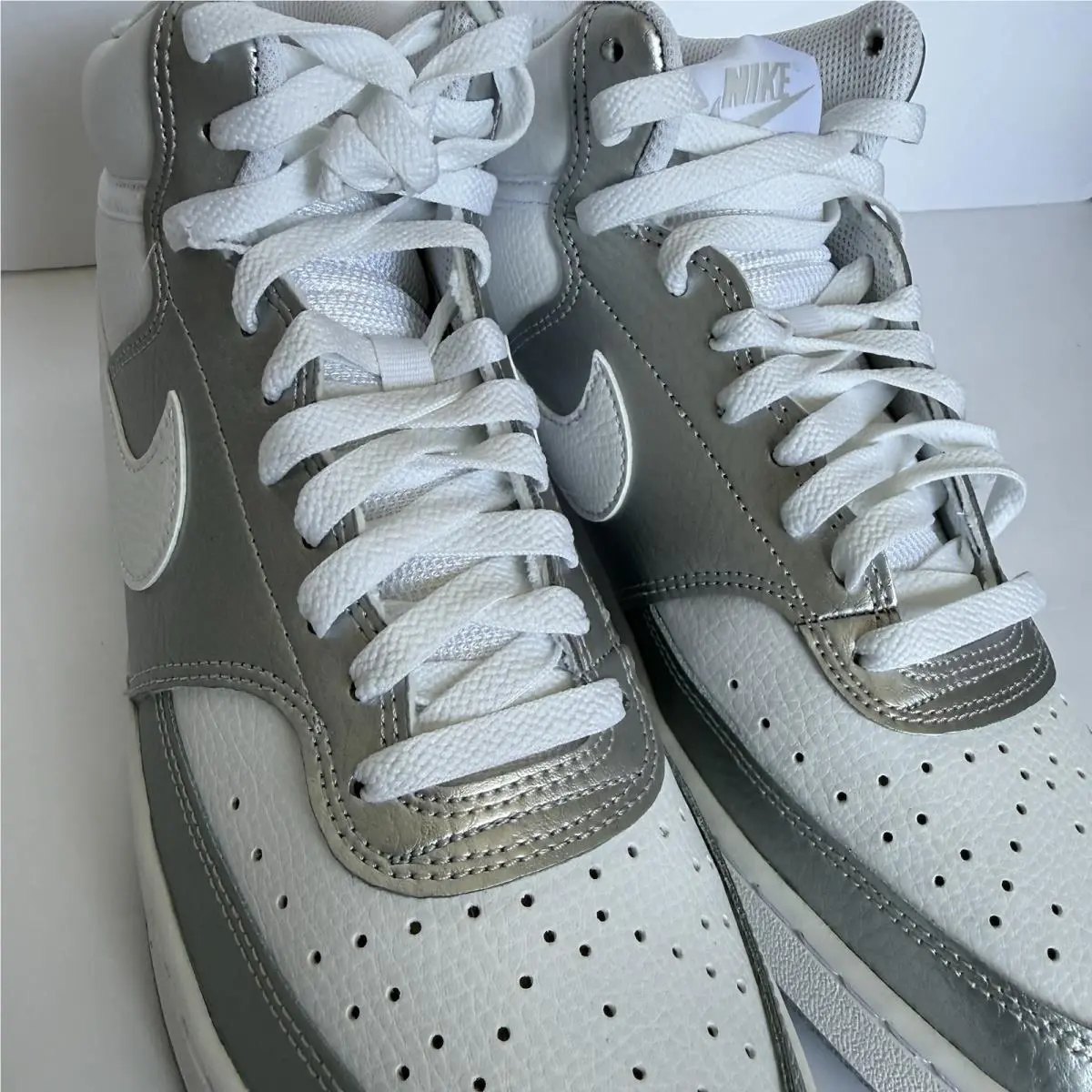 Nike shoes - Nike Court Vision Mid - Court Vision Mid - White 4
