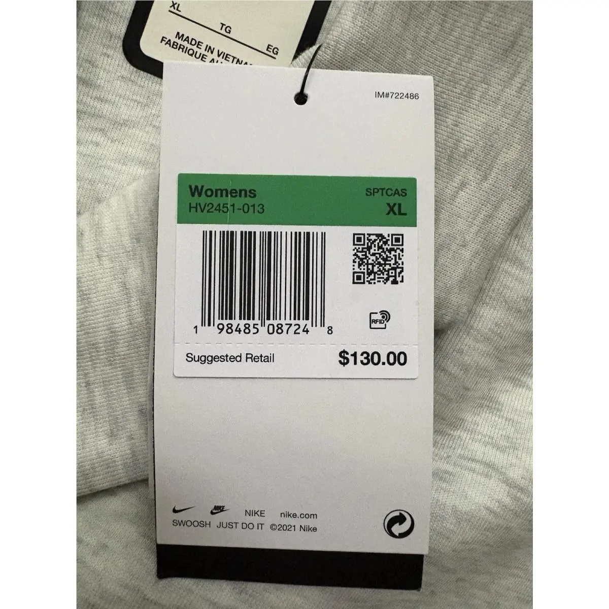 Nike clothing - Gray (UPC: 0198485087248) 2