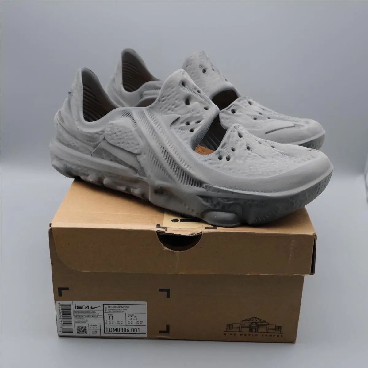 Nike Ispa Universal Men Smoke Grey Smoke Grey DM0886 001 Size 11 Sport Shoes