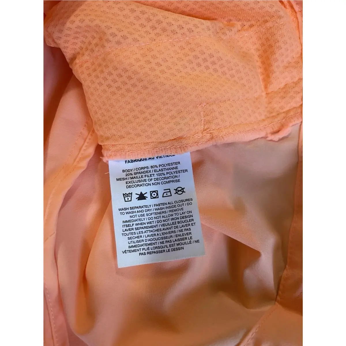 Nike clothing - Nike Air - Air - Orange Pulse Salmon (UPC: 0198728866296) 11