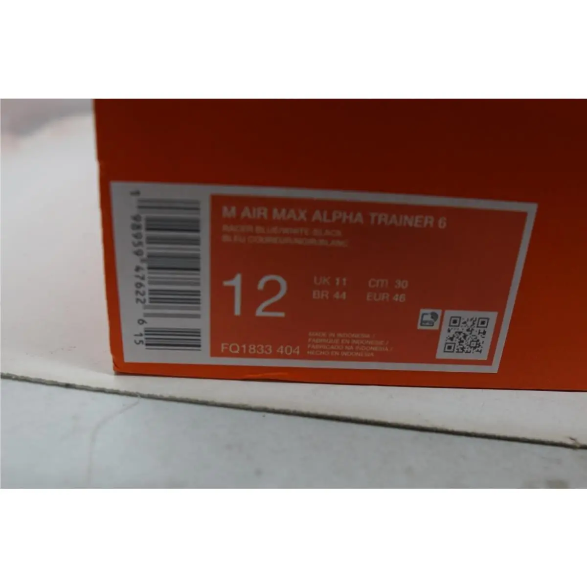 Nike shoes - Nike Air Max Alpha - Air Max Alpha - FQ1833 404 - Blue 9