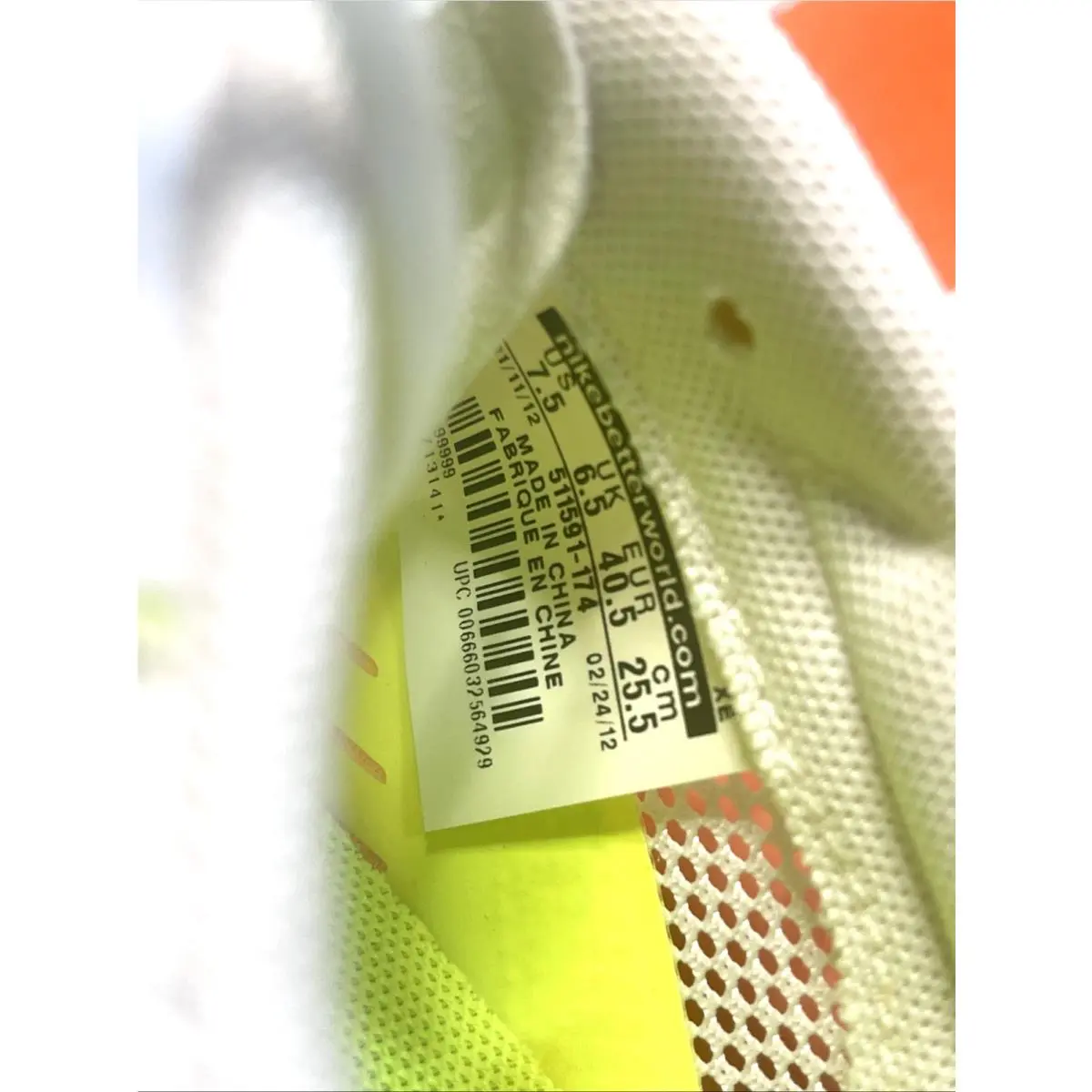 Nike shoes - Nike Zoom Streak - Zoom Streak - 511591-174 - White 4