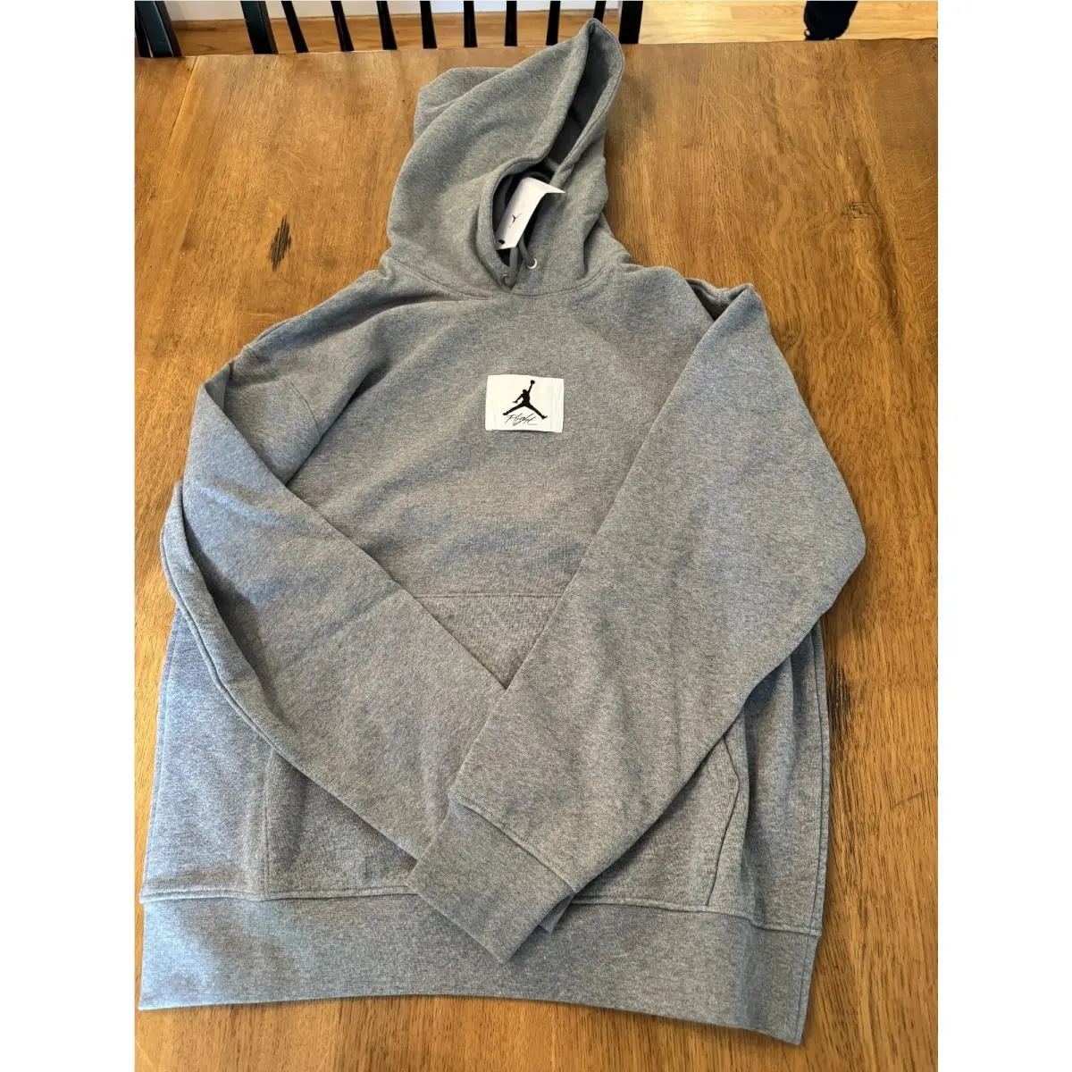 Mens  Jordan Flight Logo Hoodie Grey M by Nike