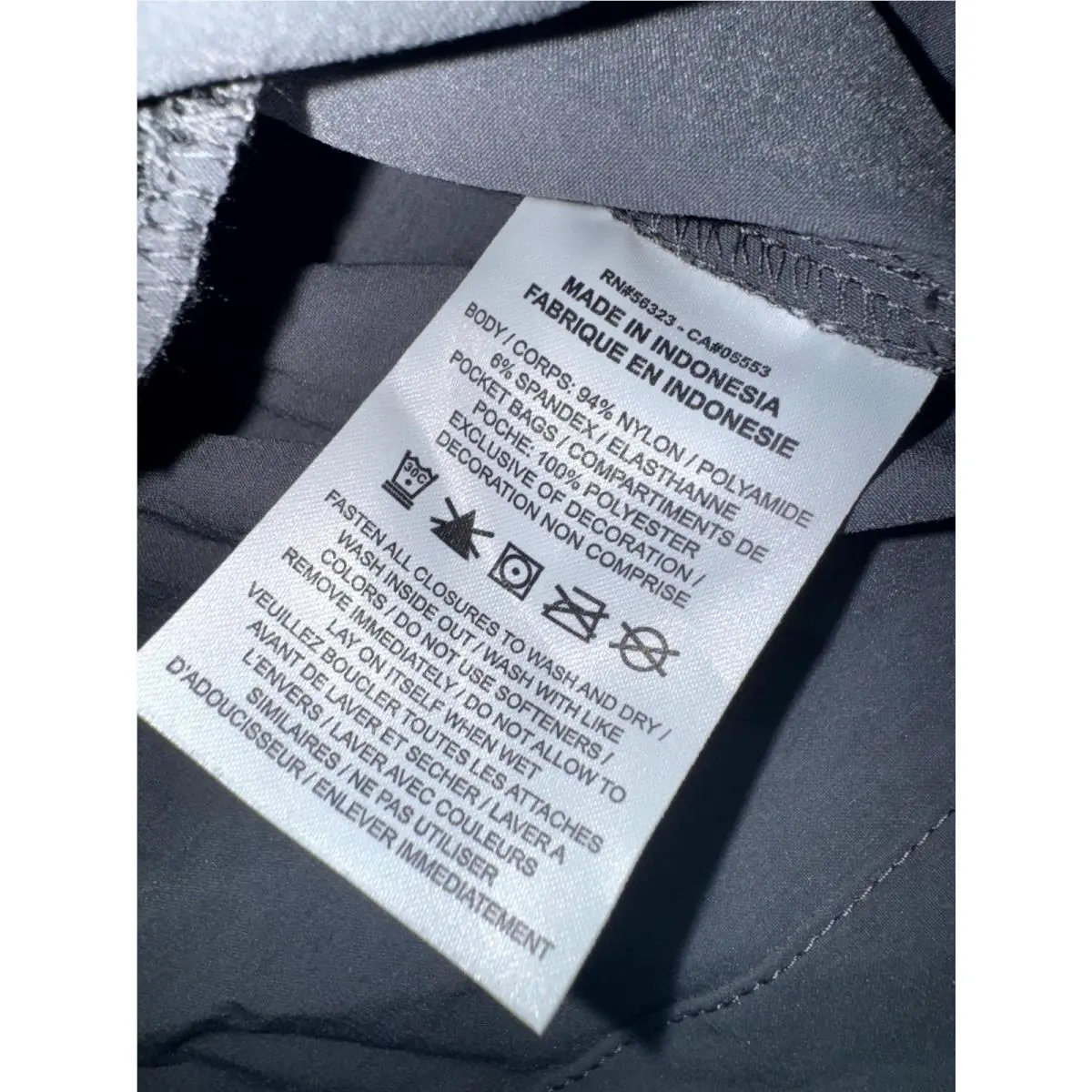 Nike clothing - Nike Tech Windrunner Woven Full Zip - IB8956-289 - Black / Cave Stone / College Grey (UPC: 198482653415) 6