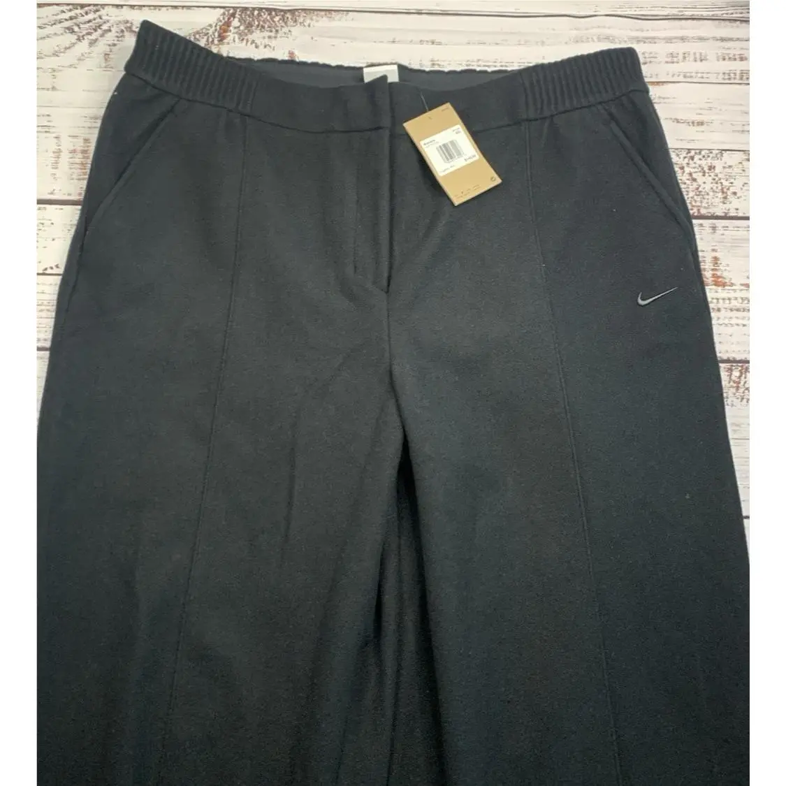 Nike Women`s Xxl Black Sportswear Tailored Trouser Pants HV5141-010 Fleece