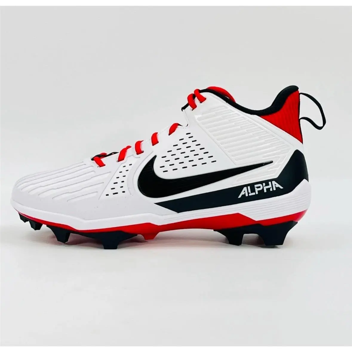 Nike shoes - Nike Alpha Menace - Alpha Menace - Ii5139-102 - White/University Red/Dark Smoke Grey/Black (UPC: 198485674257) 2