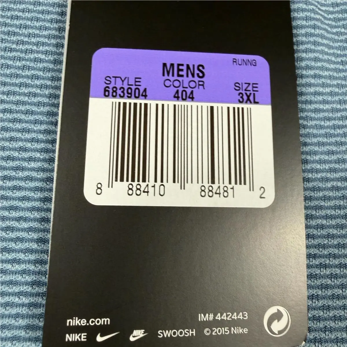 Nike clothing - Nike Dri-Fit - 683904 683904-404 - Blue 5