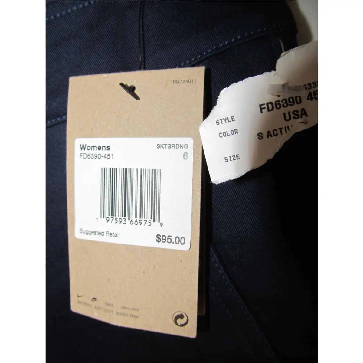 Nike clothing - FD6390-451 - FD6390-451 - Blue (UPC: 197593669759) 1