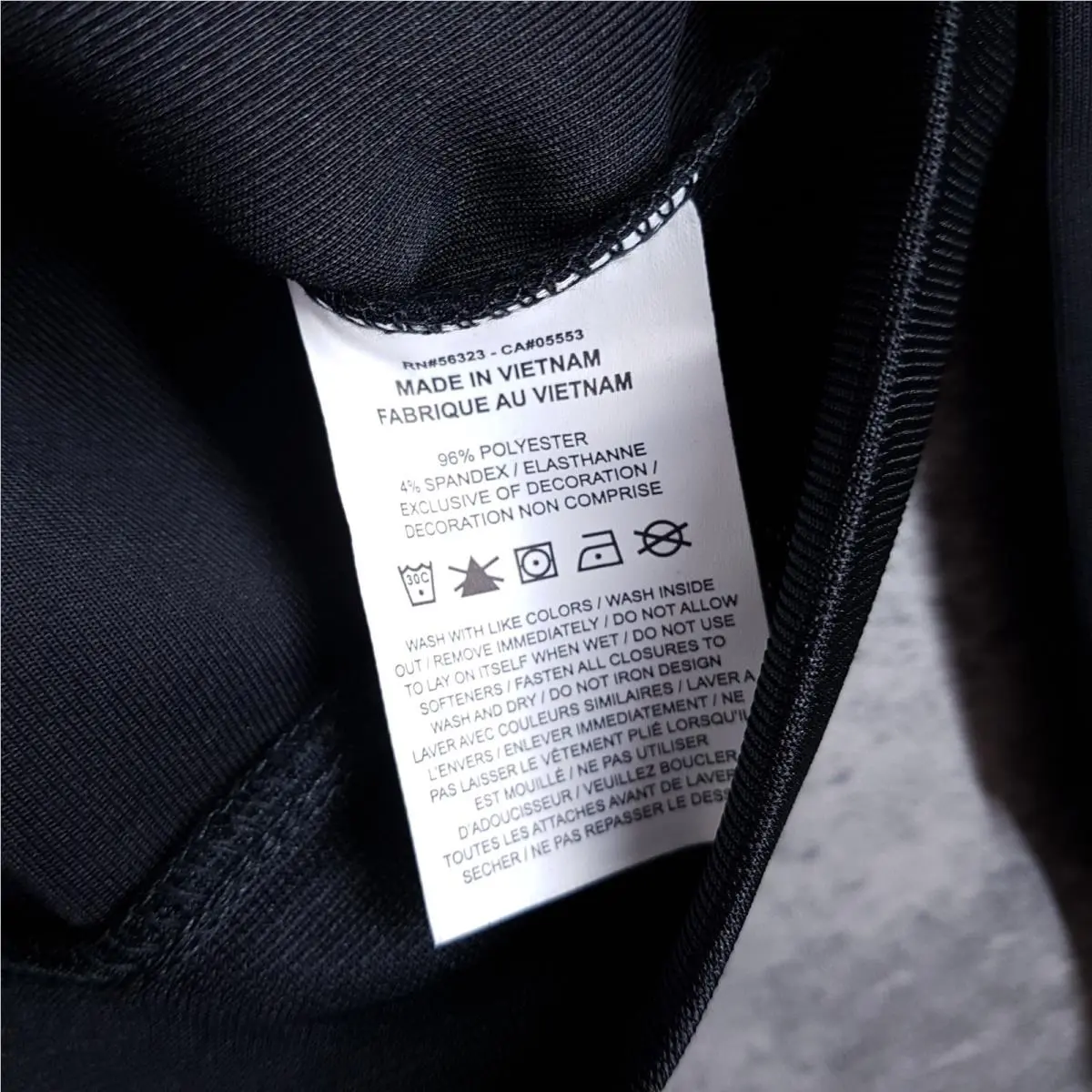 Nike clothing - Black (UPC: 0197862531565) 3