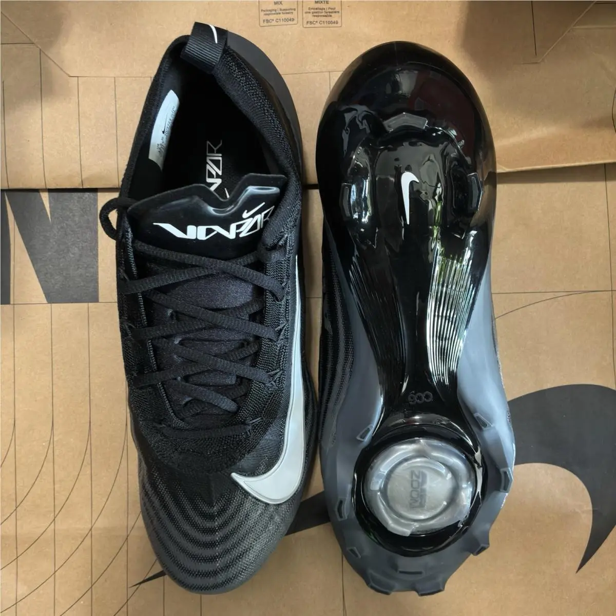 Nike shoes - Nike Zoom Vapor Elite 1 - HV2724 001 - Black / White - Dark Grey (UPC: 198480672258) 5