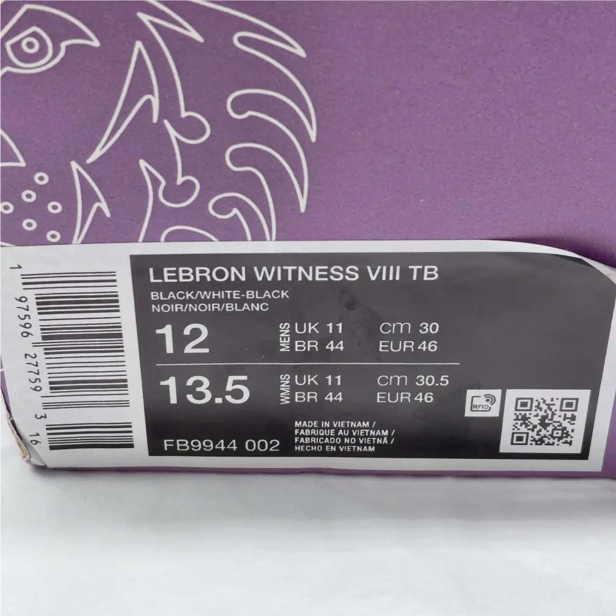 Nike shoes - Nike LeBron Witness - LeBron Witness - Black 3