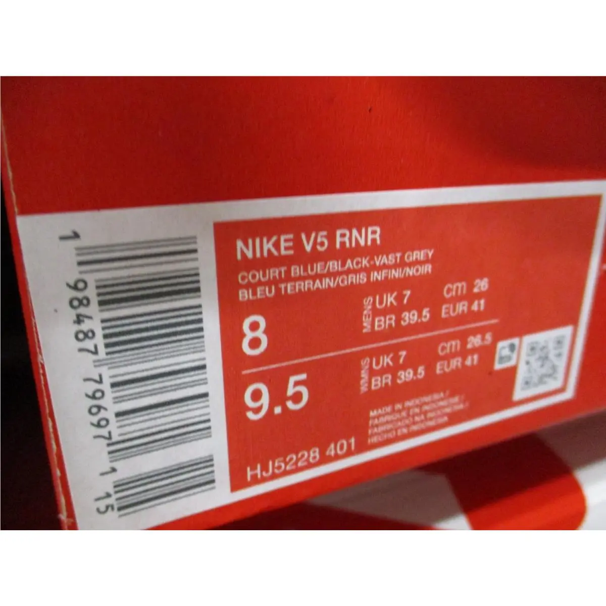 Nike shoes - Nike V5 RNR - RNR - Blue 7