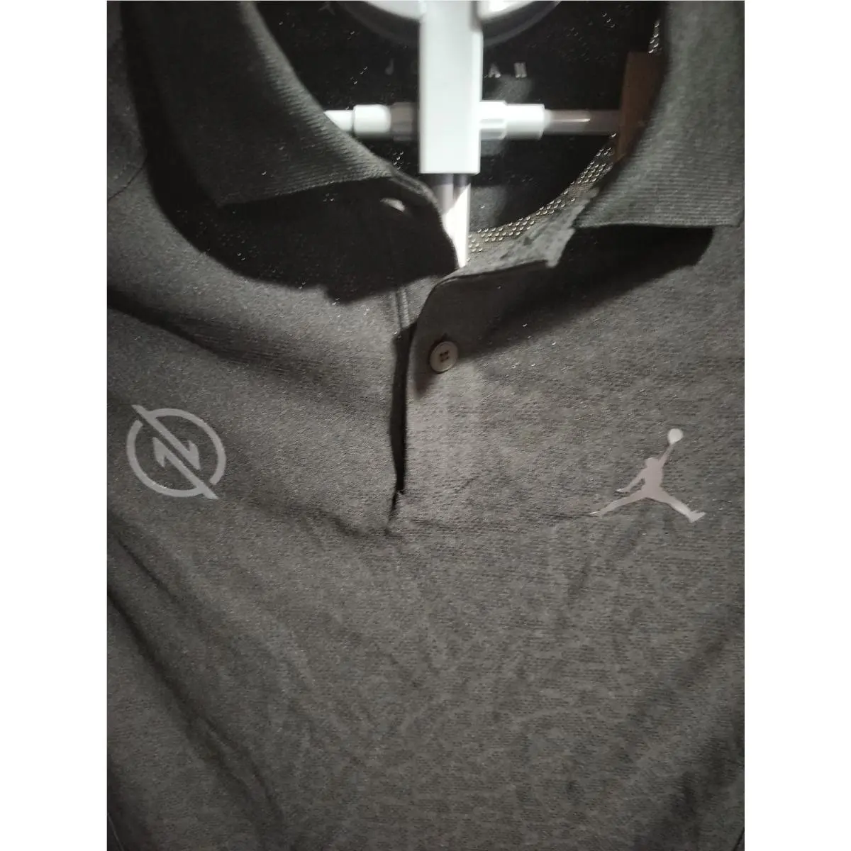 Nike clothing - Nike Air Jordan Golf Polo Shirt Dri-Fit ADV Sport - DZ0548-010 - Black 0