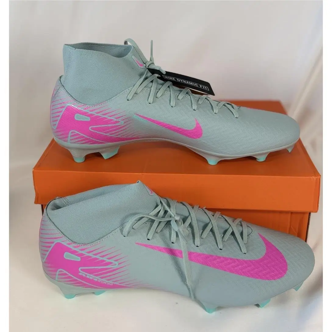 Nike Mercurial Superfly 10 Academy MG Hightop Soccer Cleats Size 13 FQ1456-301