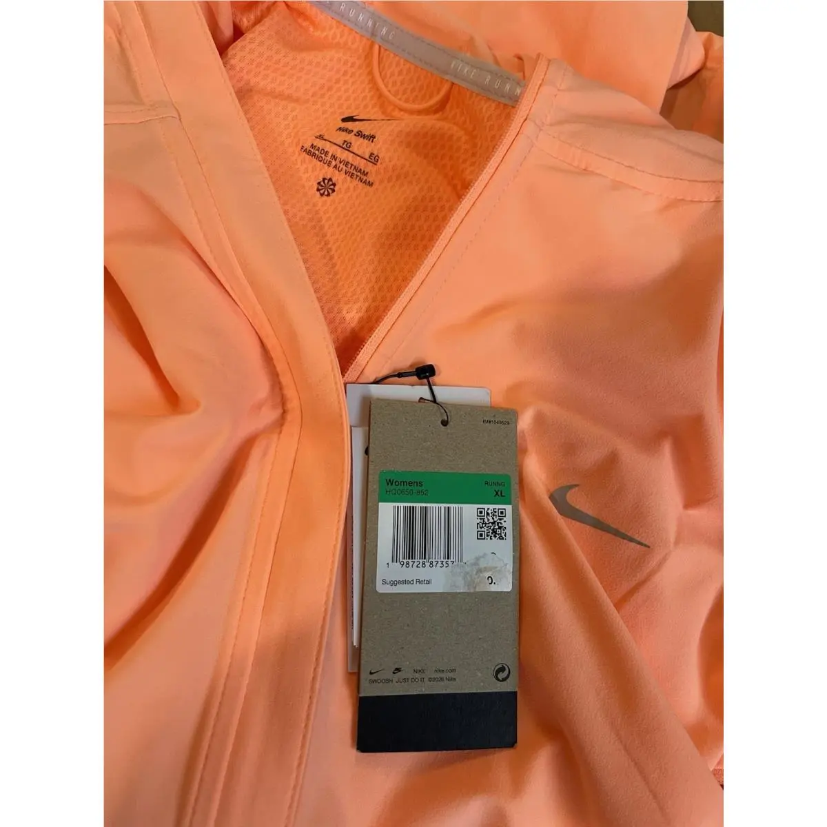 Nike clothing - Nike Air - Air - Orange Pulse Salmon (UPC: 0198728873577) 9