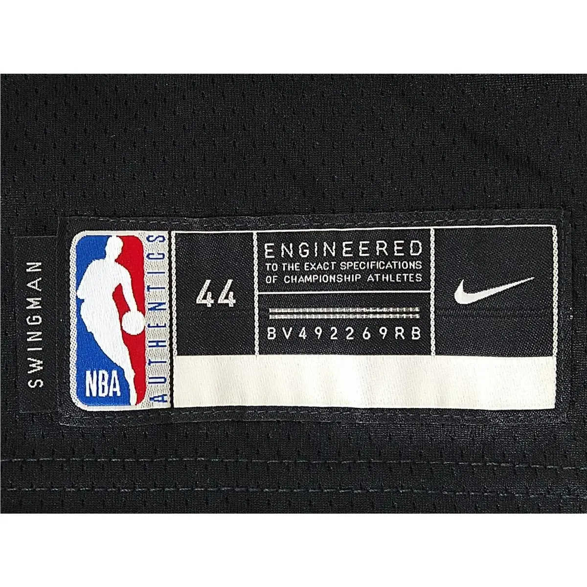 Nike clothing - Nike NBA City Edition Blank Jersey - Black (UPC: 194499887775) 5