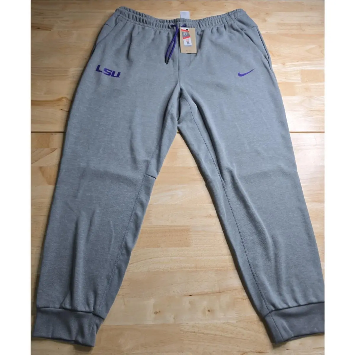 Dri-fit Sweatpants with Pockets Men’s Size 2XL Gray IH8383-063 Lsu Tigers by Nike
